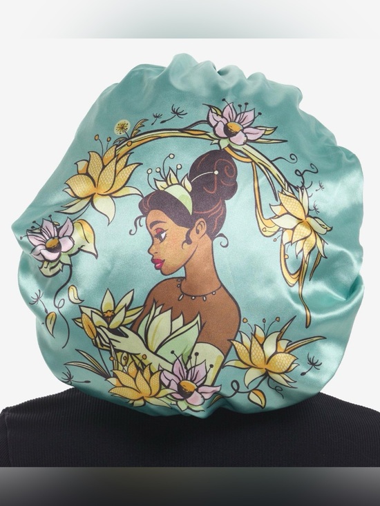 Disney Accessories - Disney’s Princess “Tiana” & The Frog Reversible Satin Bonnet- New